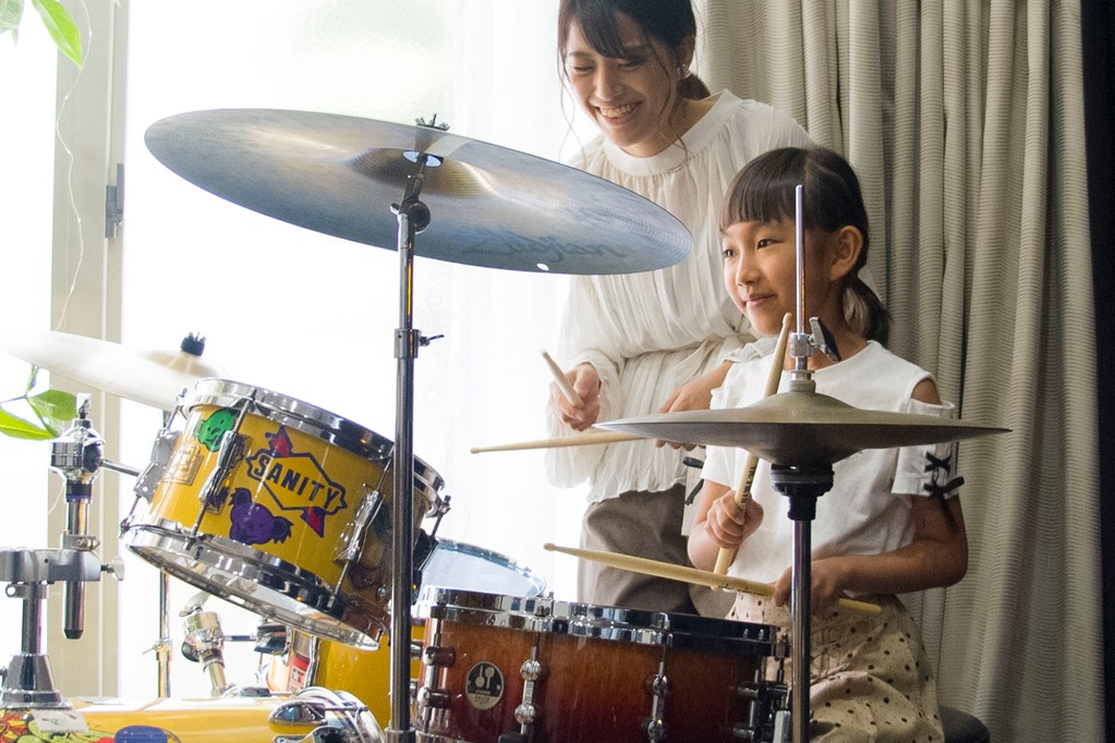 大須の格安キッズドラム教室。名古屋最安値50分3900円から。